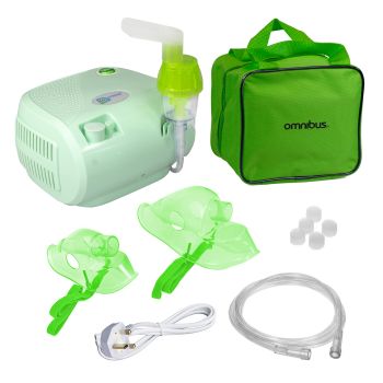 Inhalator, nebulizator BR-CN116 OMNIBUS - z torbą - wersja UK - 6 kolorów