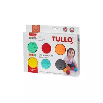 Piłeczki sensoryczne Tullo® Buźki 6 szt