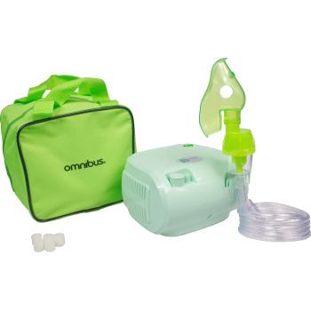 Inhalator, nebulizator BR-CN116 OMNIBUS - 6 kolorów - z torbą